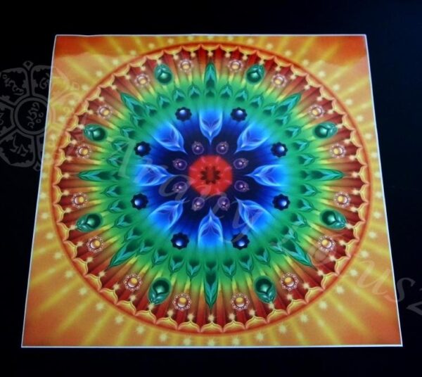 Öröm mandala öntapadós matrica