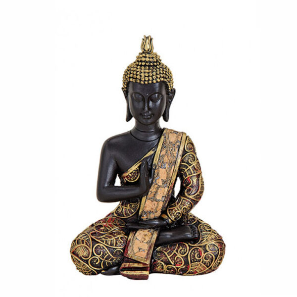 Buddha szobor ülő 15 cm magas