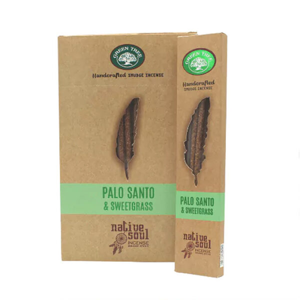 EXTRA Green Tree Native Palo Santo & Sweet Grass (Édesfű gyógynövény)