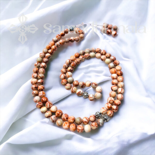 Az Örök Oltalom Malája márvány ásvány mala - Samadhi Mala - Image 2