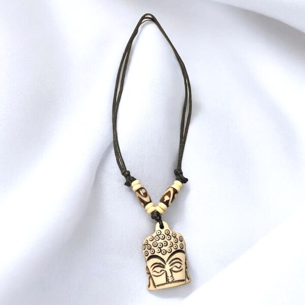 Nepáli Buddha fej medálos nyaklánc