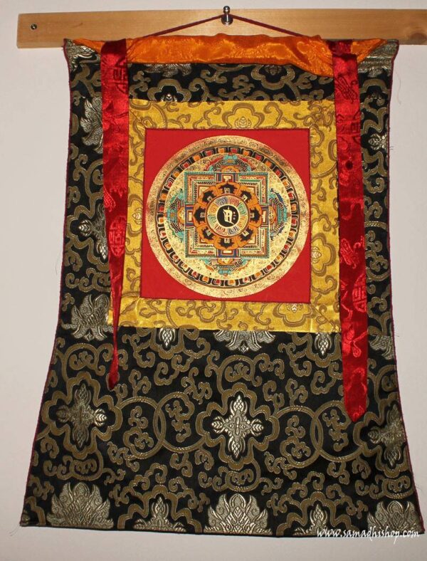 Buddhista mandala thangka