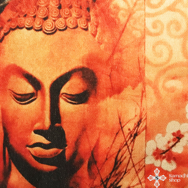 Párnahuzat Buddha ábrázolással Párnahuzat Buddha ábrázolással