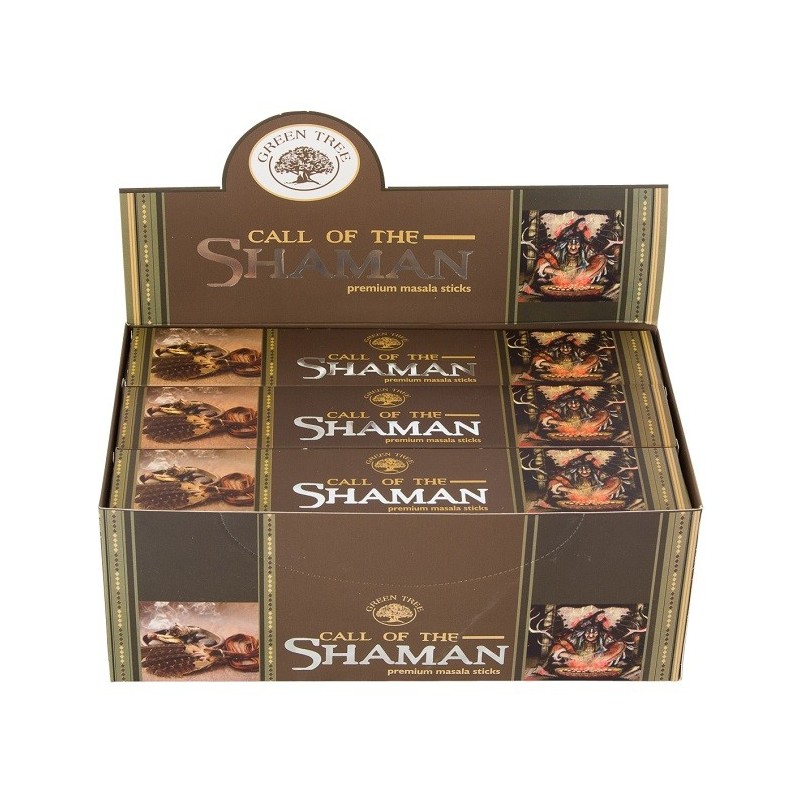 call of the shaman incense green tree sámán füstölő samadhi shop