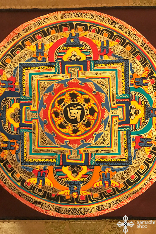 nepáli tibeti buddhista mandala thangka 32
