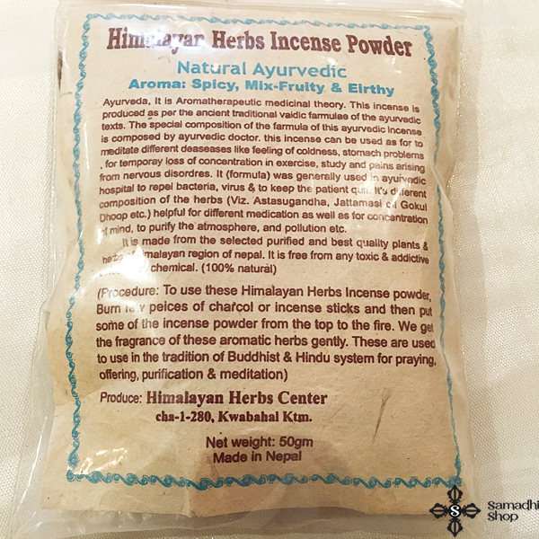 természetes nepáli füstölőpor nepalese incense powder 1 természetes nepáli füstölőpor nepalese incense powder 1