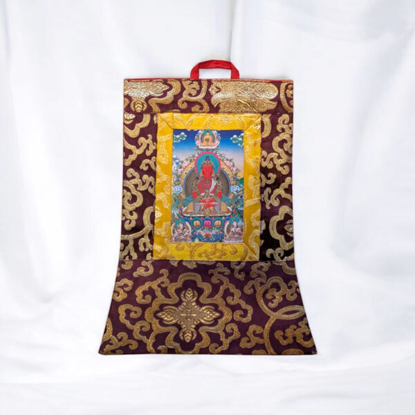 Amitájusz kis thangka