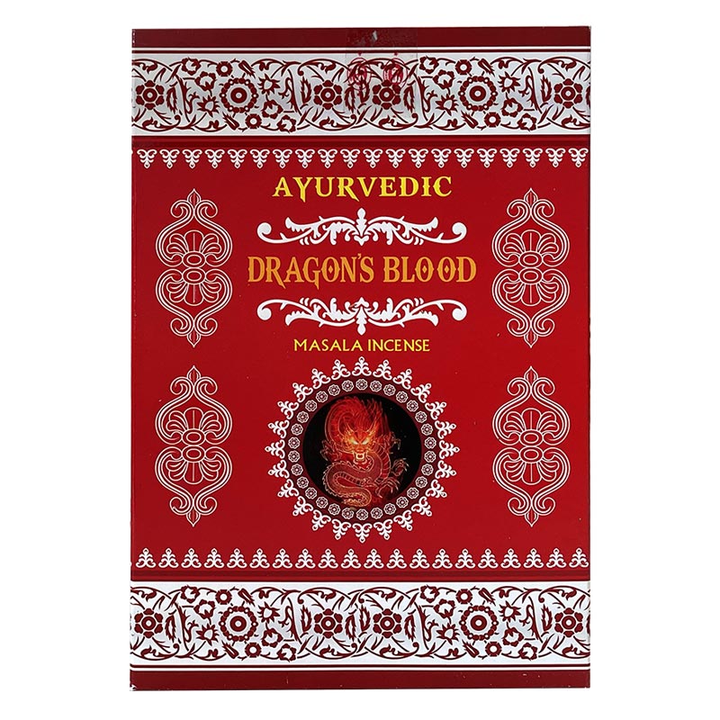 Ayurvedic Dragons Blood Sárkányvér ayurvédikus prémium füstölő