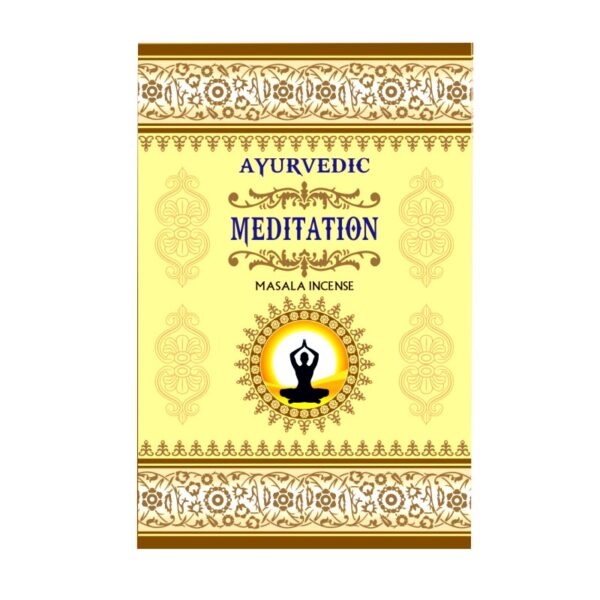 Ayurvedic Meditation Meditáció ayurvédikus prémium füstölő