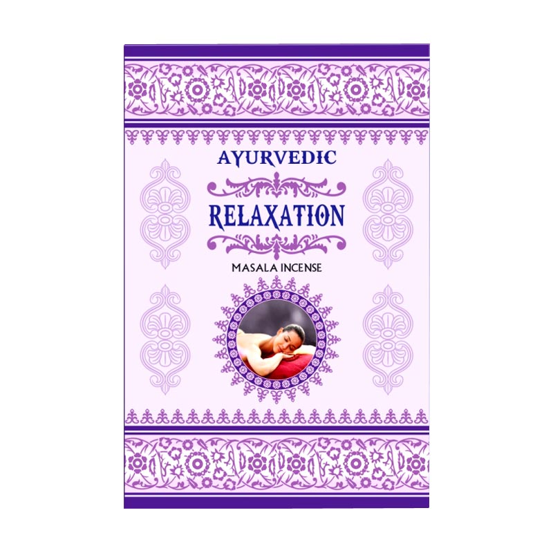 Ayurvedic Relaxation Relaxáció ayurvédikus prémium füstölő