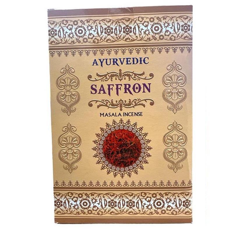 Ayurvedic Saffron Sáfrány ayurvédikus prémium füstölő
