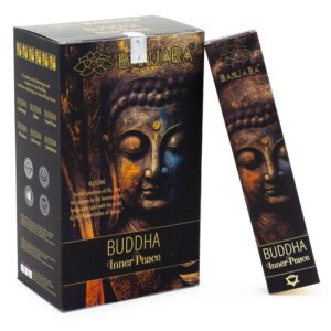 Banjara Buddha füstölőcsalád - Belső Béke (Inner Peace) természetes prémium füstölő