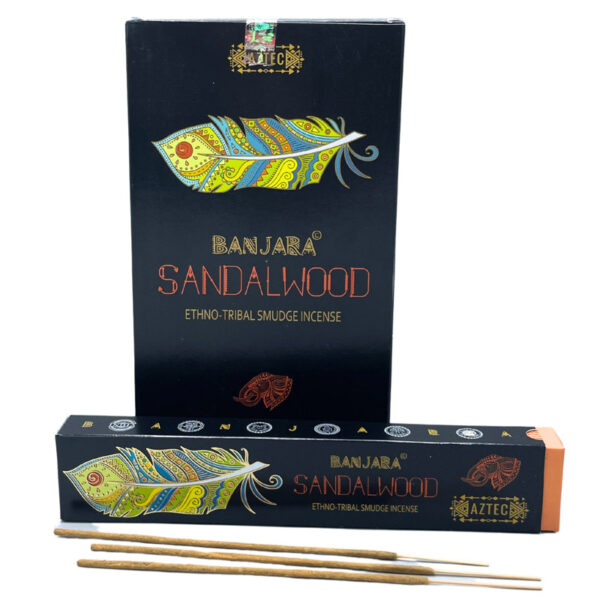 Banjara Tribal Szantálfa természetes prémium füstölő
