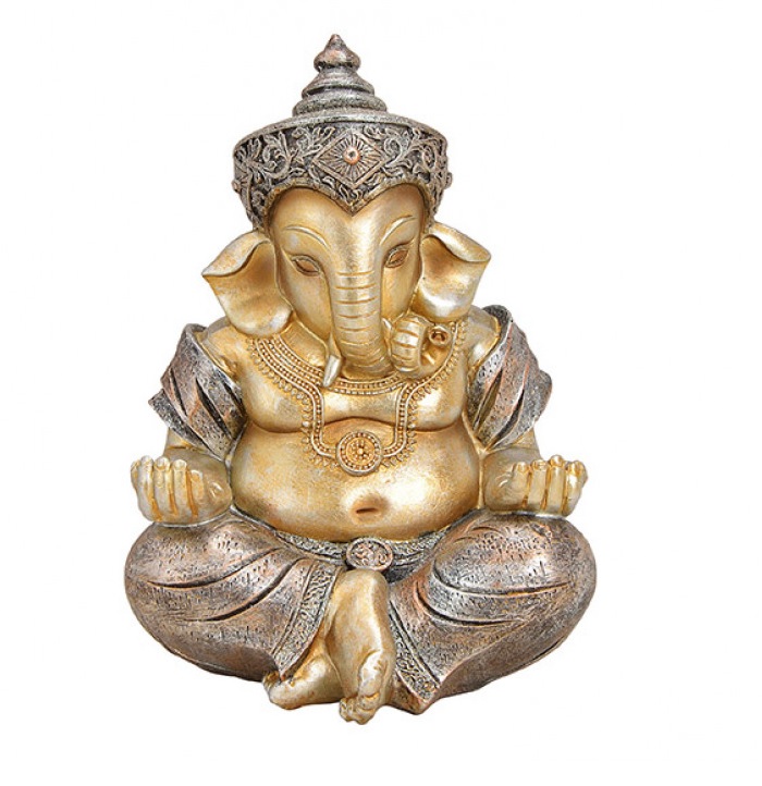 Ganésa szobor gyönyörű 21 cm magas