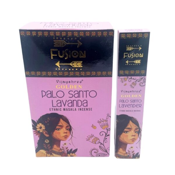 Golden Fusion sorozat: Palo Santo & Levendula természetes prémium füstölő