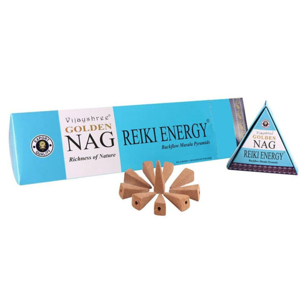 Golden Nag Reiki Energy backflow lefelé folyó füstölő