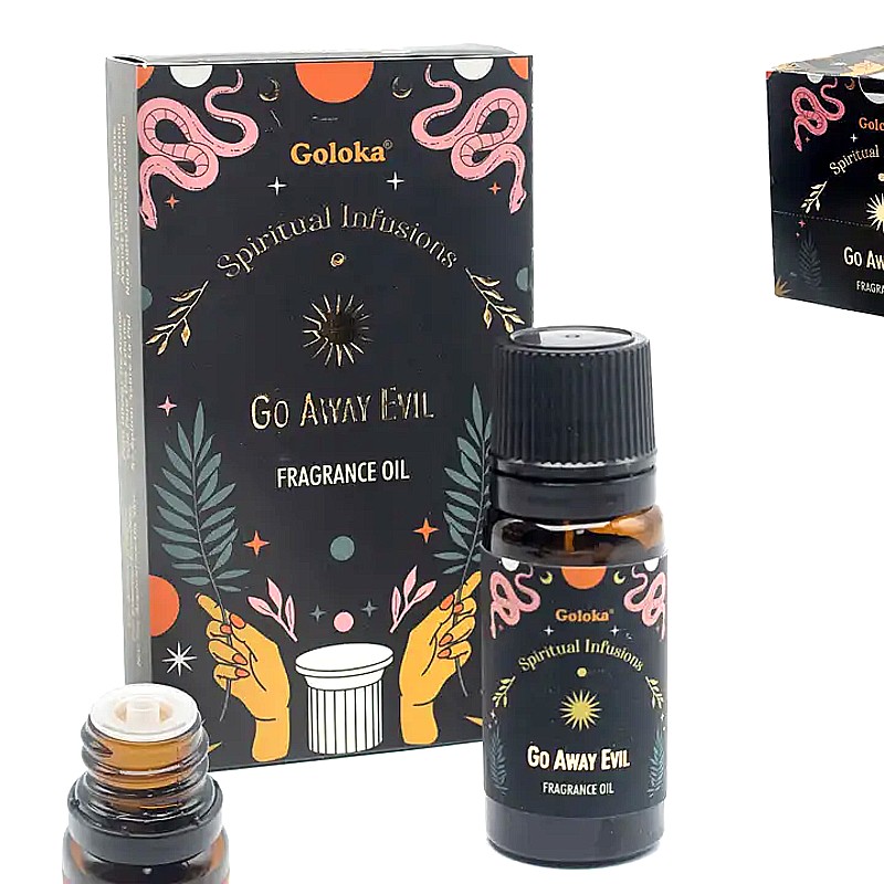Goloka Go Away Evil Spirituális tértisztító illatolaj