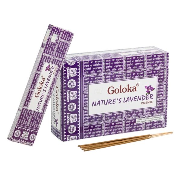 Goloka Nature's Lavender természetes levendula füstölő