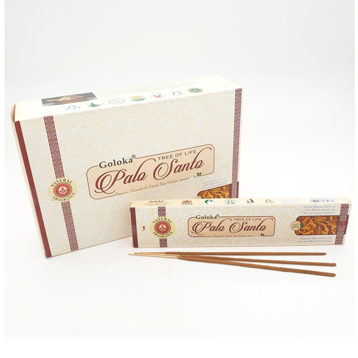 Goloka Palo Santo indiai prémium füstölő