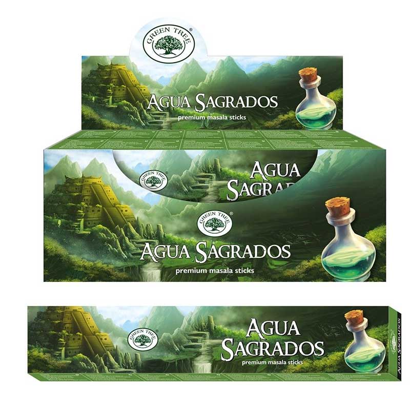 Green Tree Agua Sagrados Élet Vize természetes prémium füstölő