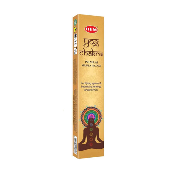 HEM Yog Chakra indiai prémium füstölő (TIPP)