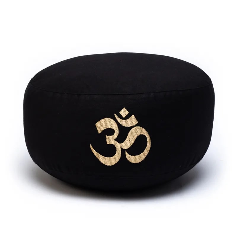 Hímzett OM szimbólumos Meditációs Párna Jóga Párna - Image 2