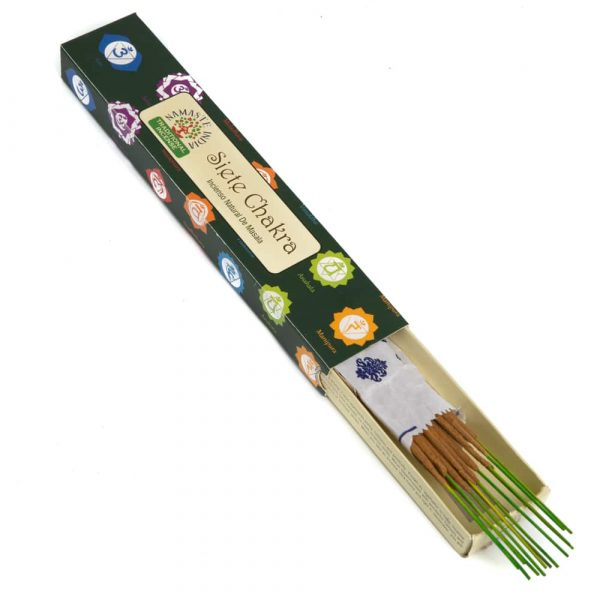 Namaste India 7 Chakra indiai prémium füstölő