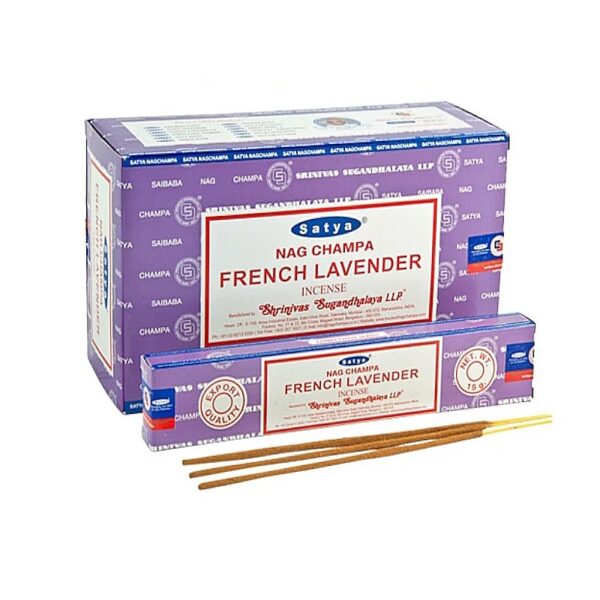 Satya French Lavender Francia Levendula indiai prémium füstölő