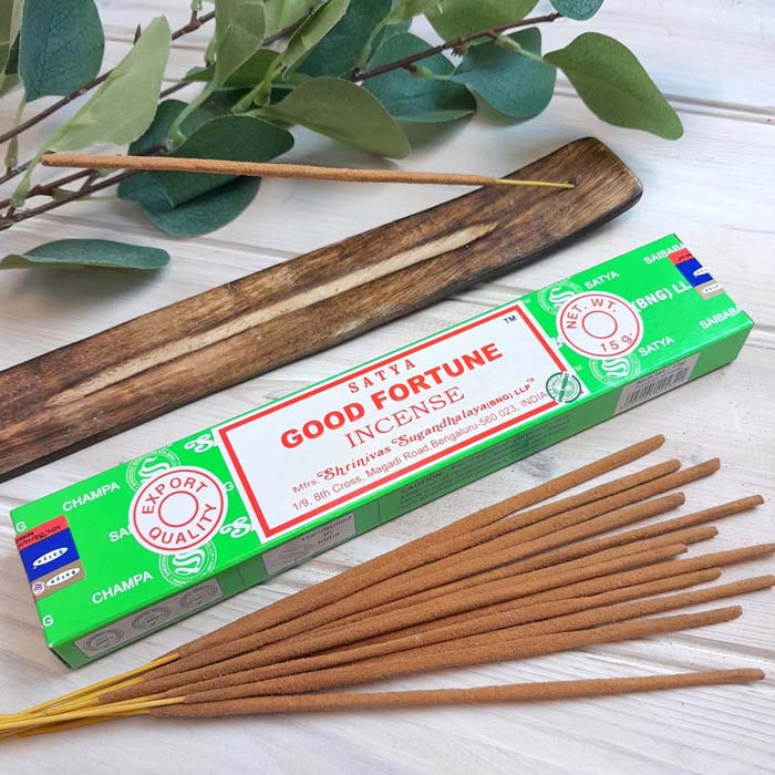 Satya Good Fortune indiai prémium füstölő