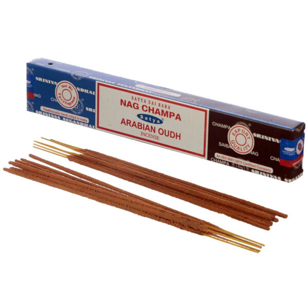 Satya Nag Champa & Arabian Oudh füstölő