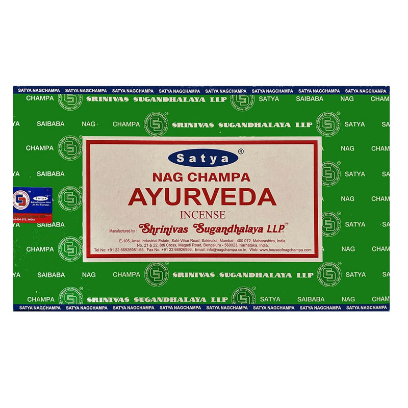 Satya Ayurveda indiai prémium füstölő