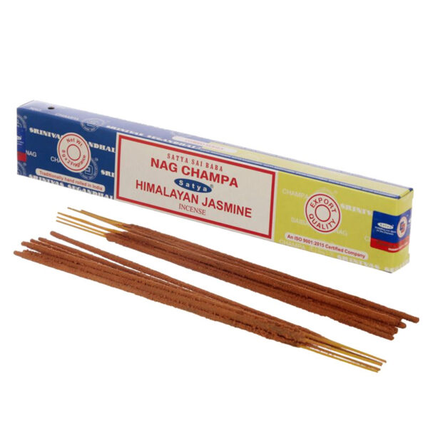 Satya Nag Champa & Himalayan Jasmine füstölő