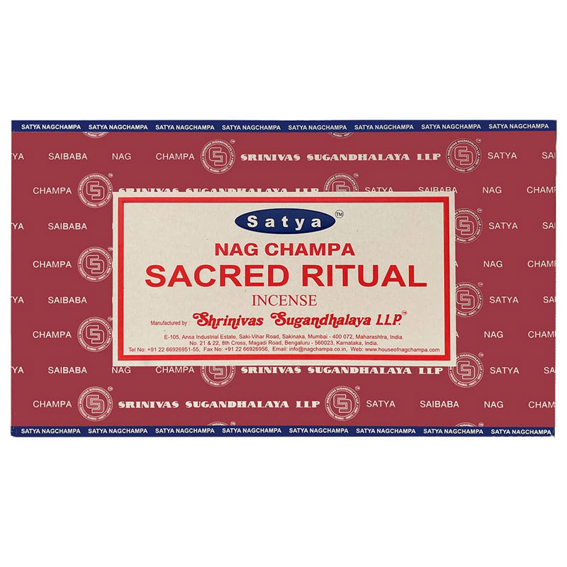 Satya Nag Champa Sacred Ritual indiai prémium füstölő