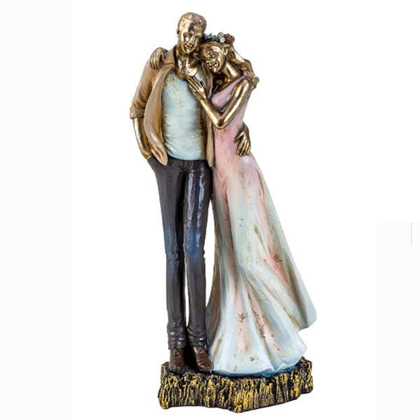 Szerelmesek szobra (27 cm magas)