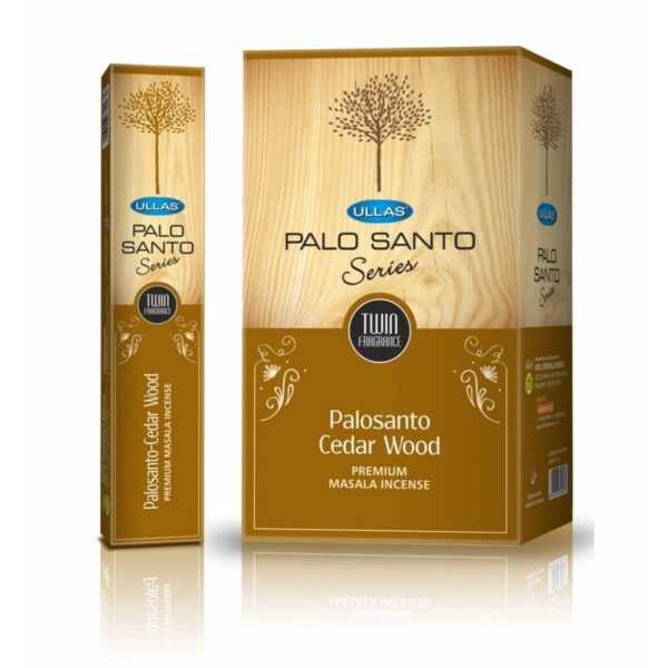 Ullas Palo Santo Cedar Wood – Palo Santo Cédrusfa indiai prémium masala füstölő