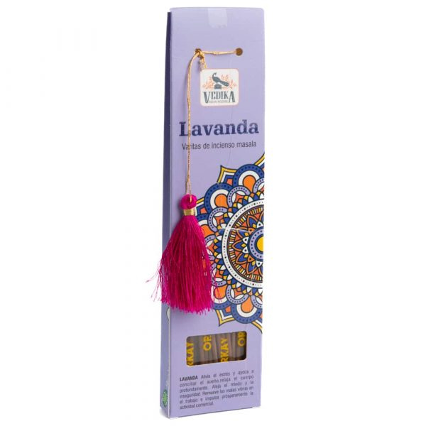 Vedika Lavender levendula illatú természetes védikus prémium füstölő (35 szálas!)