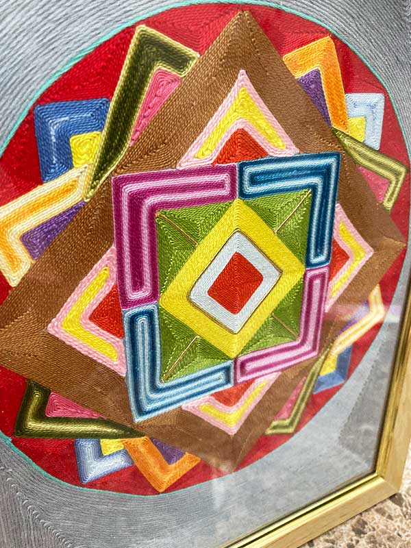 Egyedi mandala cérnakép - Image 2