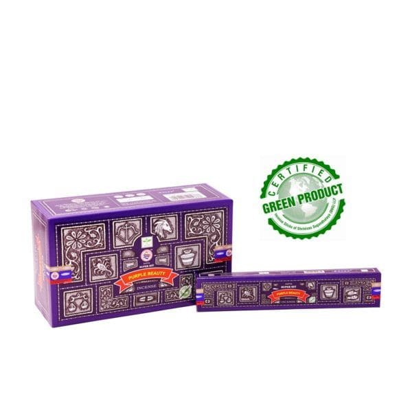 Satya Super Hit Purple Beauty prémium füstölő